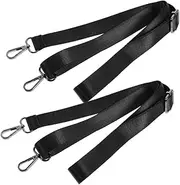 Equestrian Horse Blanket Leg Straps Metal Double Snap Crossbody Straps for Horse Blankets