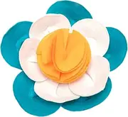 VANZACK 1Pc Flower Shaped Pet Sniff Mat Slow Feeding Blanket for Dogs Interactive Dog Training Tool Engaging Pet Feeding Retro Design