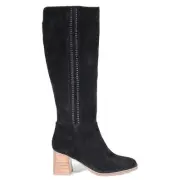 Diba True Mar Velus Square Toe Zippered Womens Size 9 M Casual Boots 85317-005