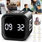 Funny Cube Pomodoro Timer Simple Operation Rotating Productivity Timer Clock