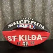 St. KILDA SAINTS AFL SHERRIN FOOTBALL *NEW*