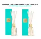 Glasshouse Lost In Amalfi 250mlx2 Sea Mist Reed Diffuser Triple Strength Scented