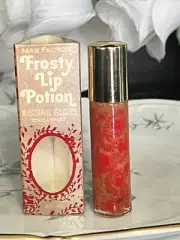 Rare VINTAGE Max Factor Frosty Lip Potion Kissing Gloss Cocoa Frost Scented NEW