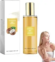 Coconut Passion Body Spray, Coconut Fragrance Mist, Long Lasting Fragrance Spray for Women, Coconut perfume spray, Long-Lasting Nourishing & Fragrance, Mini Hair and Body Spray (1pcs)