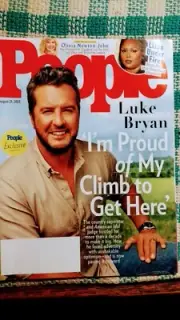 People Magazine August 21, 2023 Luke Bryan Proud of my Climb to Get Here