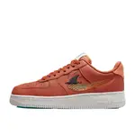 NIKE 耐吉 運動鞋 AIR FORCE 1 SUN CLUB 橙色 深 黑色 新品 DM0117-800