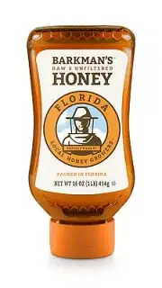 Busy Bee Honey Raw USA Inverted 16oz Pack of 8