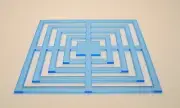 Acrylic Square Patchwork Template Quilting Sewing Craft Ruler Stencil Perspex