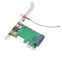 在飛比找蝦皮購物優惠-【批量可議價】MINI PCI-E轉檯式機PCI-E轉接卡 