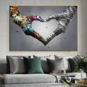 modern canvas wall art prints - Love