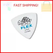 Jim Dunlop Dunlop Tortex Flex Triangle 1.0mm Blue Guitar Pick-6 Pack (456P1.0)