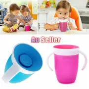 Non 360Trainer Proof Toddler Baby Miracle Cup Chew Training Sippy Spill