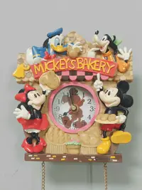 在飛比找樂天市場購物網優惠-日本中古迪士尼米奇唐納德高飛掛鐘