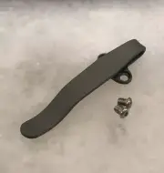 Gray Titanium Deep Pocket Clip For Kershaw Cryo ll 1556 Knife TIP UP ONLY!