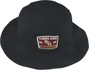 Zephyr ZHATS Standard NCAA Officially Licensed Bucket Hat Patch Black Switchback
