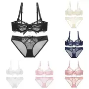 Sexy Lace Push Up Bra Ladies Underwear Girls Bra Bra Set