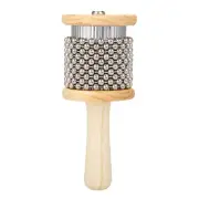 Wooden Hand Shaker Cabasa Percussion Instrument Small Size For Student Children