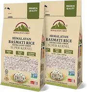 Himalayan Chef 5570 White Basmati Rice, (Pack of 2), 10 lbs