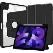 MCC iPad Pro 11" (2018) 1st Gen 360 Rotate Case Cover Pencil Holder Apple [Black]