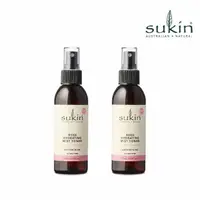 在飛比找momo購物網優惠-【Sukin】保濕噴霧-玫瑰之戀 125ml 二入組(大馬士