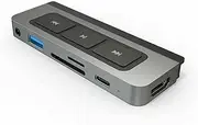 Hyper Drive Media 6-in-1 USB-C Hub for iPad Pro/Air