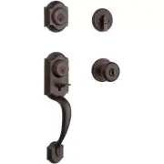 *1-Set* Kwikset Montara X Juno Knob SmartKey Deadbolt Venetian Bronze 95530-019