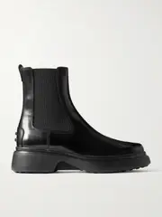[Tod's] Tod's - Gomma Leather Chelsea Boots - Black - IT42 IT 42 Black