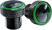 LBETYGSD Compatible with MT07 MT09 MT10 MT15 MT 07 09 10 SP FZ09 FZ07 Motorcycle Accessories M10*1.25 Rear Mirror Hole Plugs Screw Bolts Cover(Green-nologo)