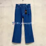 現貨 NEEDLES 聯名系列 丹寧布料 牛仔靴型褲 蝴蝶刺繡 BOOT CUT BEAMS 別注商品