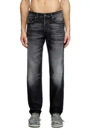 [Diesel] Diesel - Regular Jeans - 2023 D-Finitive - Jeans - Man - Black 29 Black