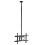 TV Ceiling Mount for 37~80" Fullmotion w/ 61.7" Arm 698~1568mm, Heavy-Duty