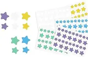 Face Star Acne Acne Patch (264 pieces), Multi-colored Star Acne Patch, Cute Acne Patch, multiple sizes, suitable for day and night, Cute Skin Care Spot stickers, Acne Patch - 5 colors in 3 sizes