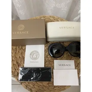 Versace 《專櫃正品&百貨購得&真品》太陽眼鏡光學鏡框👓抗UV400，遮陽防曬必備，買假請報警處理，賣場絕無假貨。