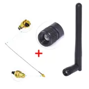 2.4GHz 3dBi omni wifi Antenna RP-SMA male + Pigtail for Wlan Mini Pc U.FL