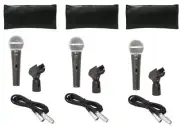 Galaxy Audio RT-66SX Dynamic Microphone (3pcs)