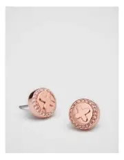 [Mimco] Figment Crystal Stud Earrings in Rose Gold