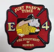 Memphis Fire Engine 4 E4 Tennessee TN Patch F2