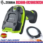 Zebra DS3608-ER20003VZCN Ultra-Rugged Handheld 2D Barcode Scanner With USB Cable