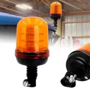 ALL LED Rotating Beacon Amber Pipe Type For Massey Ferguson Tractors 3715144M92