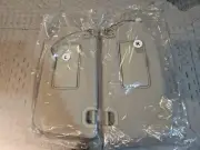 Infiniti Qx60 Visors W. Mirrors & Lights Left And Right New Grey/Tan
