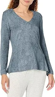 [N Natori] Womens Unwind Swing Top Length 26-28"