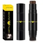 Men Beard Contour Pen Waterproof Beard Filler Stick for Care Tool (Dark Brown) H