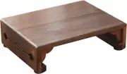 Wood Bed Step Stool,Wide Wooden Stepping Stool for Kids & Adults,Desk Foot St...
