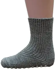 [Hirsch Natur] Stoppersocken für Kinder, 100% Schurwolle kbT