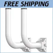 Universal Weatherproof Wireless Bridge Mount for Outdoor WiFi Solutions - 2-Pack
