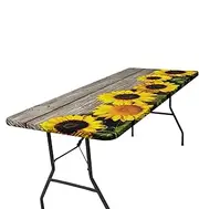 Patio Table Bench Covers,Elastic Dustproof Patio Table Covers | Portable Outdoor Table Protection Easy-Clean Table Cover