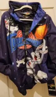 NWT Members Only Space Jam Jacket Tune Squad Men Large Windbreaker