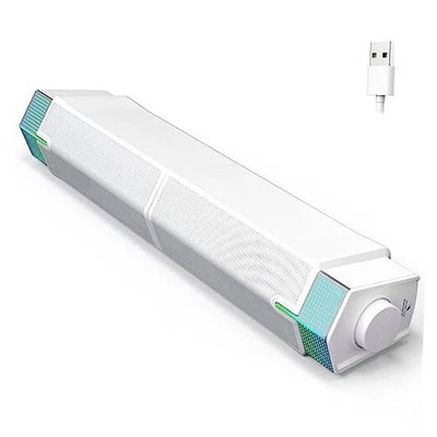 M20 Bluetooth Computer Speakers for PC Desktop Monitor, Gaming PC Sound Bar -