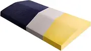 GRIRIW 1pc Pregnant Women Waist Pillow Memory Cotton Lumbar Support Cushion for Home and Office Small Navy Blue Comfortable Back Cushion for Various Sleeping Postures