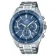 CASIO 卡西歐(EFR-552D-2AV) EDIFICE 大膽精緻 經典大錶殼運動風腕錶-藍